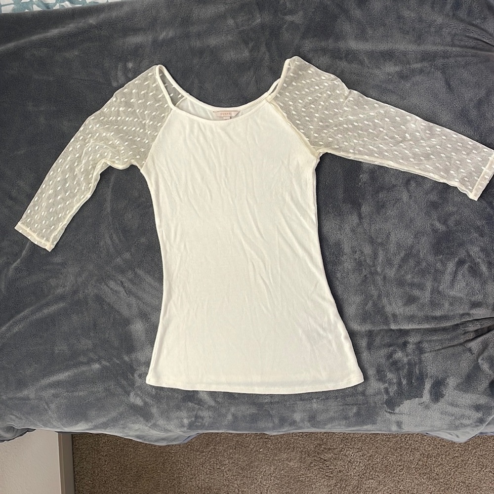 Guess Small Cream-colored top